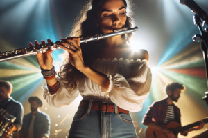 Los desafíos de tocar la flauta en una banda de música Los desafíos de tocar la flauta en una banda de música.