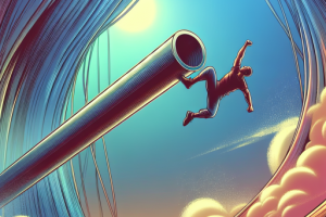 ¡Desafía la gravedad con el tubo!